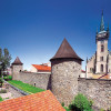 Město Polička – hradby za kostelem (foto archiv města Polička)