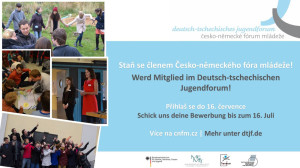 Staň se členem Česko-německého fóra mládeže!
